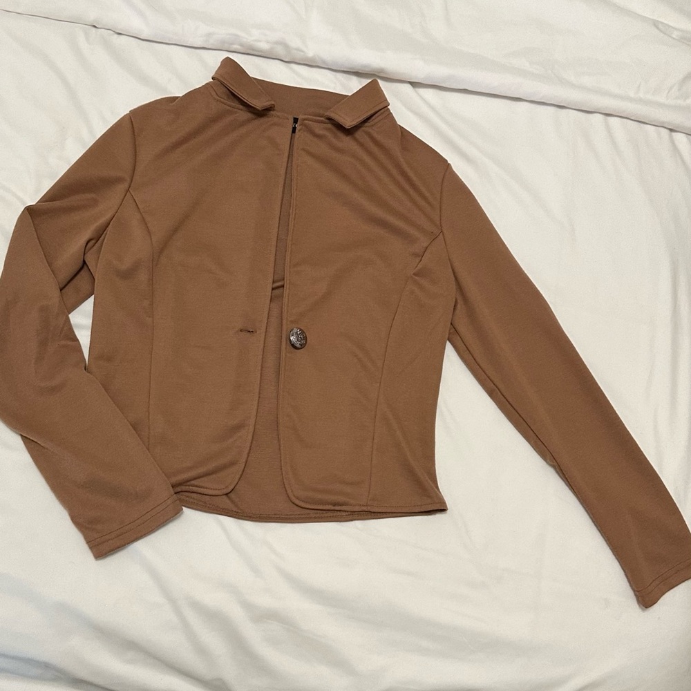 Women’s Tan Blazer